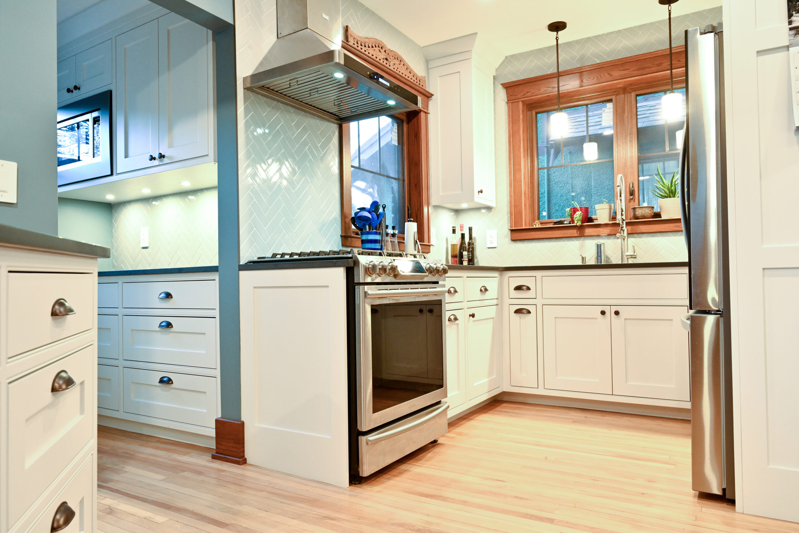 Custom kitchen cabinetry